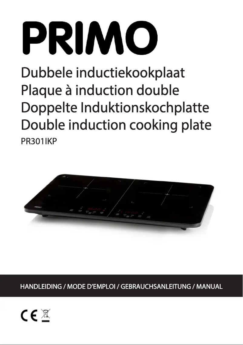 Page 1 de la notice Manuel utilisateur Primo PR301IKP