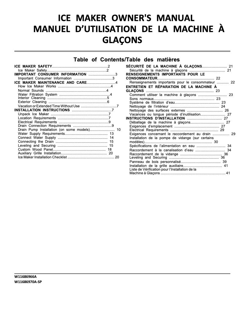 Image de la première page du manuel de l'appareil KUID508HPS