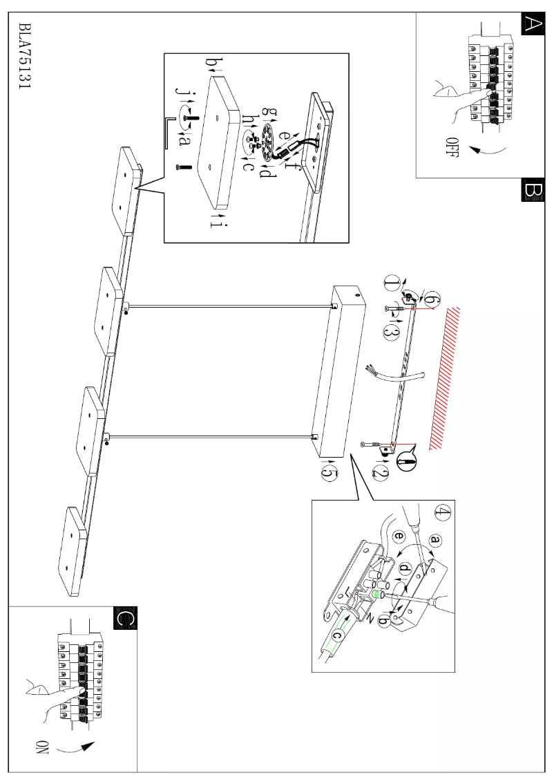 Page n°1 - Manuel utilisateur Eglo Cartama