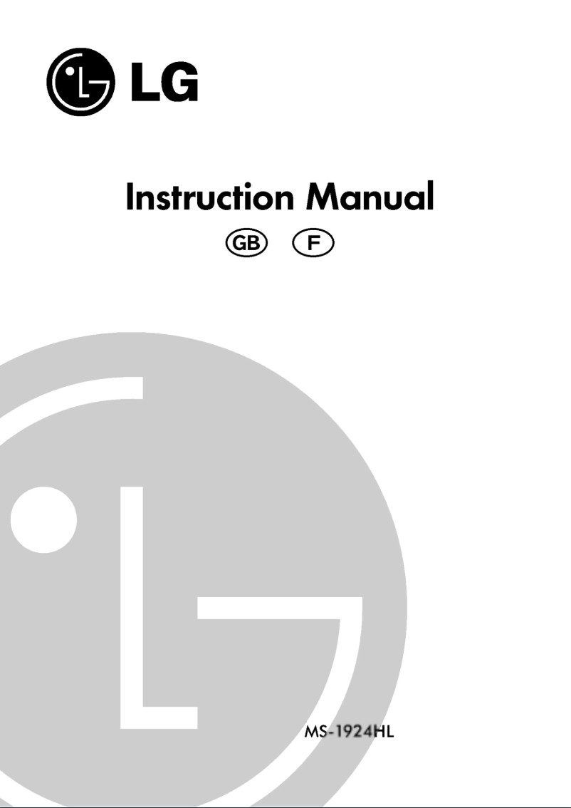 Image de la première page du manuel de l'appareil MS-1924HL