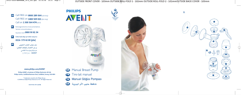 Page n°1 - Manuel utilisateur Philips Avent SCF290