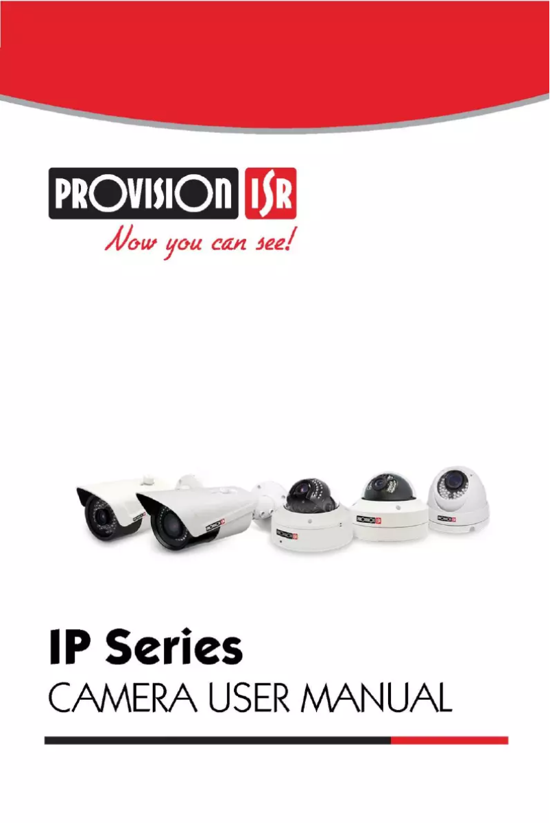 Page n°1 - Manuel utilisateur Provision-ISR DAI-250IP5VF