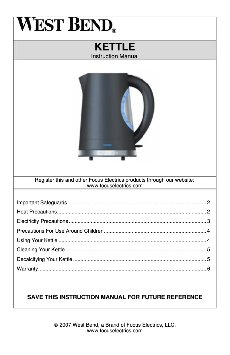 Image de la première page du manuel de l'appareil 53790