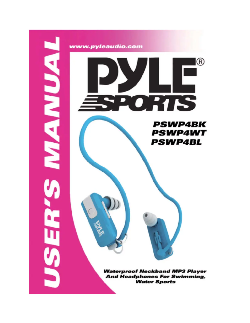 Page n°1 - Manuel utilisateur Pyle PSWB4BL