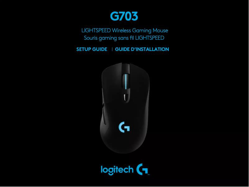 Page n°1 - Manuel utilisateur Logitech G703