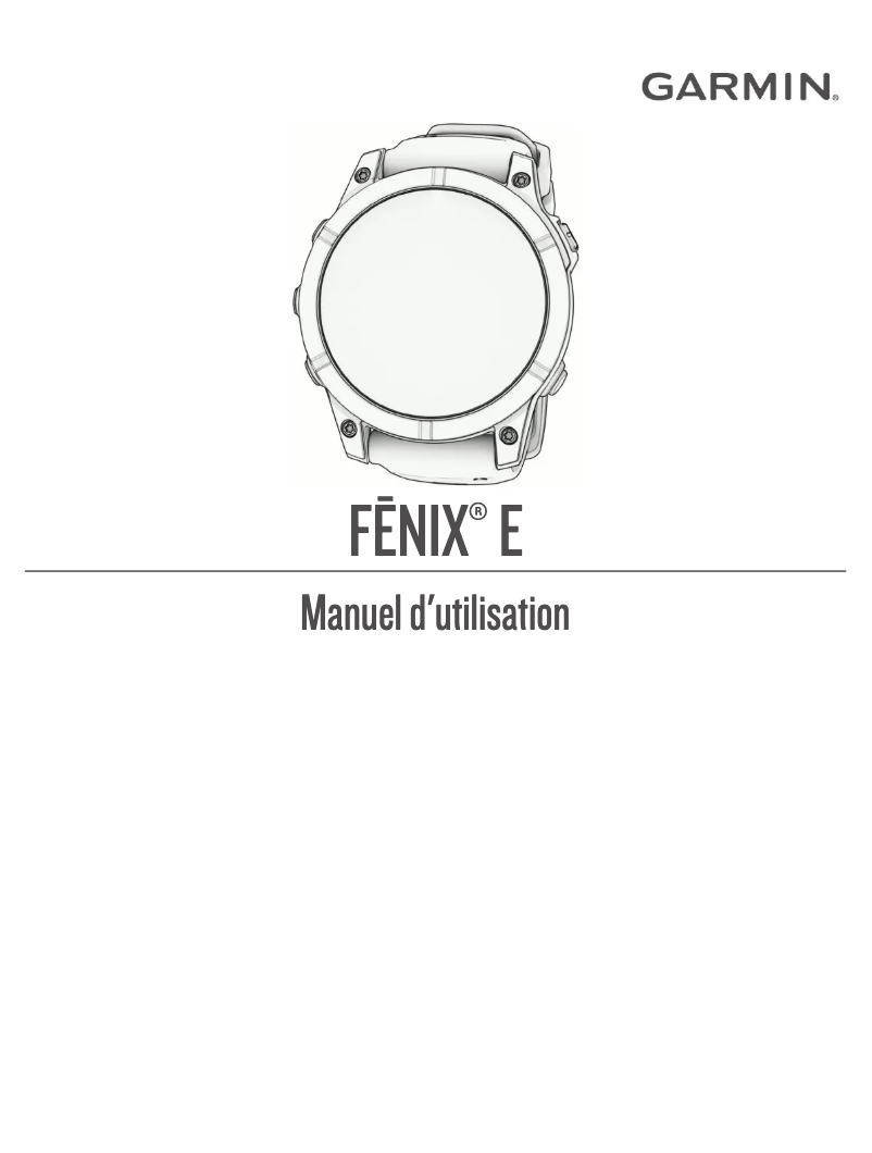 Image de la première page du manuel de l'appareil Fenix E