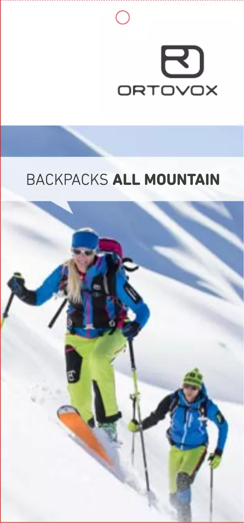 Image de la première page du manuel de l'appareil Powder Rider 16