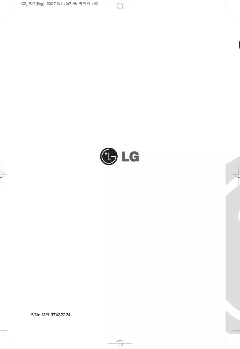 Page 1 de la notice Manuel utilisateur LG GC-305WFB