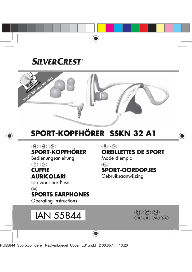 Page n°1 - Manuel utilisateur SilverCrest SSKN 32 A1