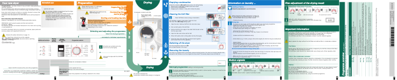Page 1 de la notice Manuel utilisateur Bosch WTW86361BY