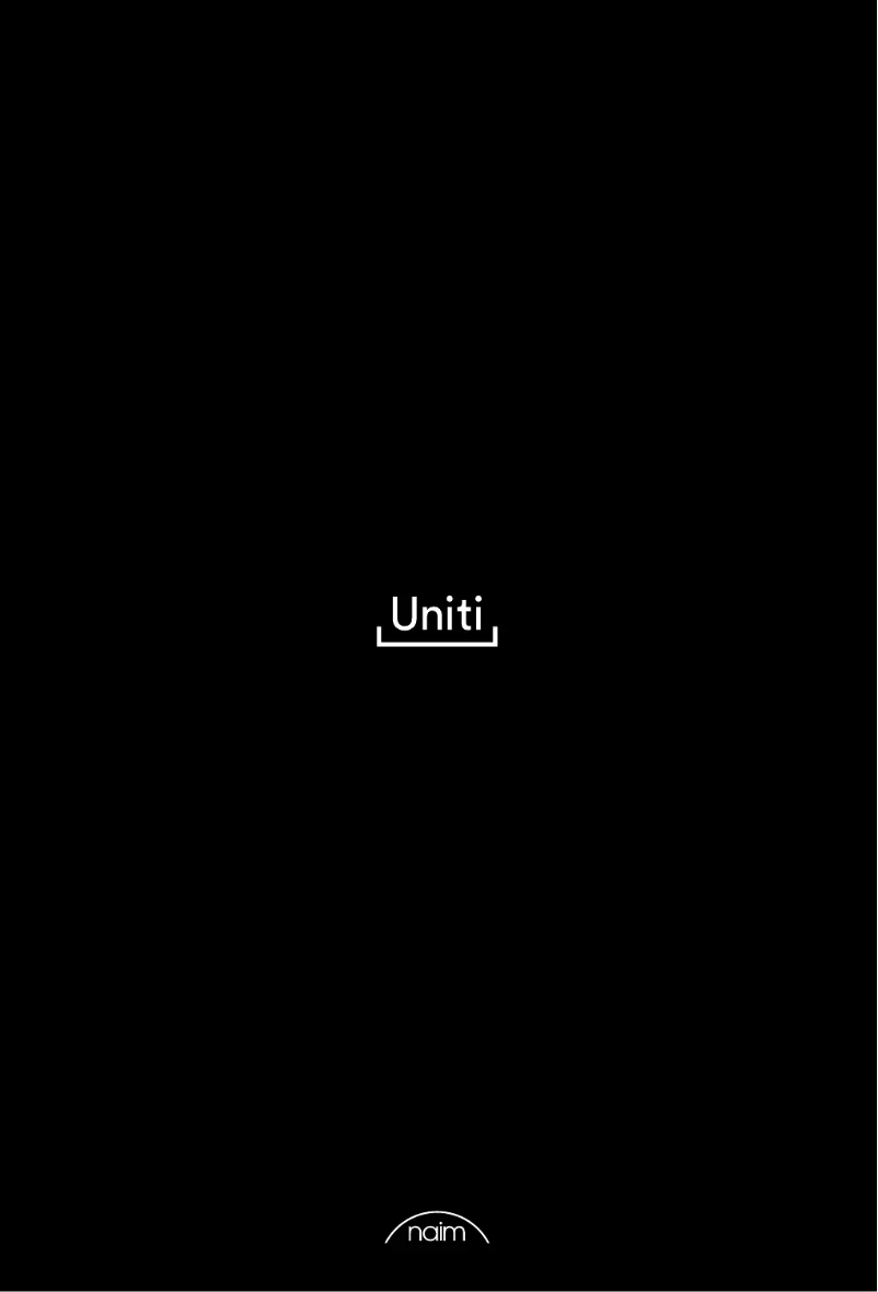 Page 1 de la notice Brochure Naim Uniti Core