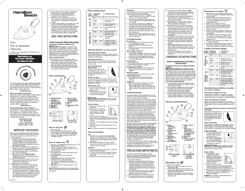 Image de la première page du manuel de l'appareil 14210R