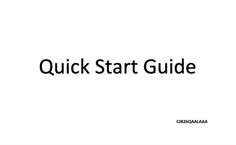 Page n°1 - Guide de démarrage rapide Alcatel X602