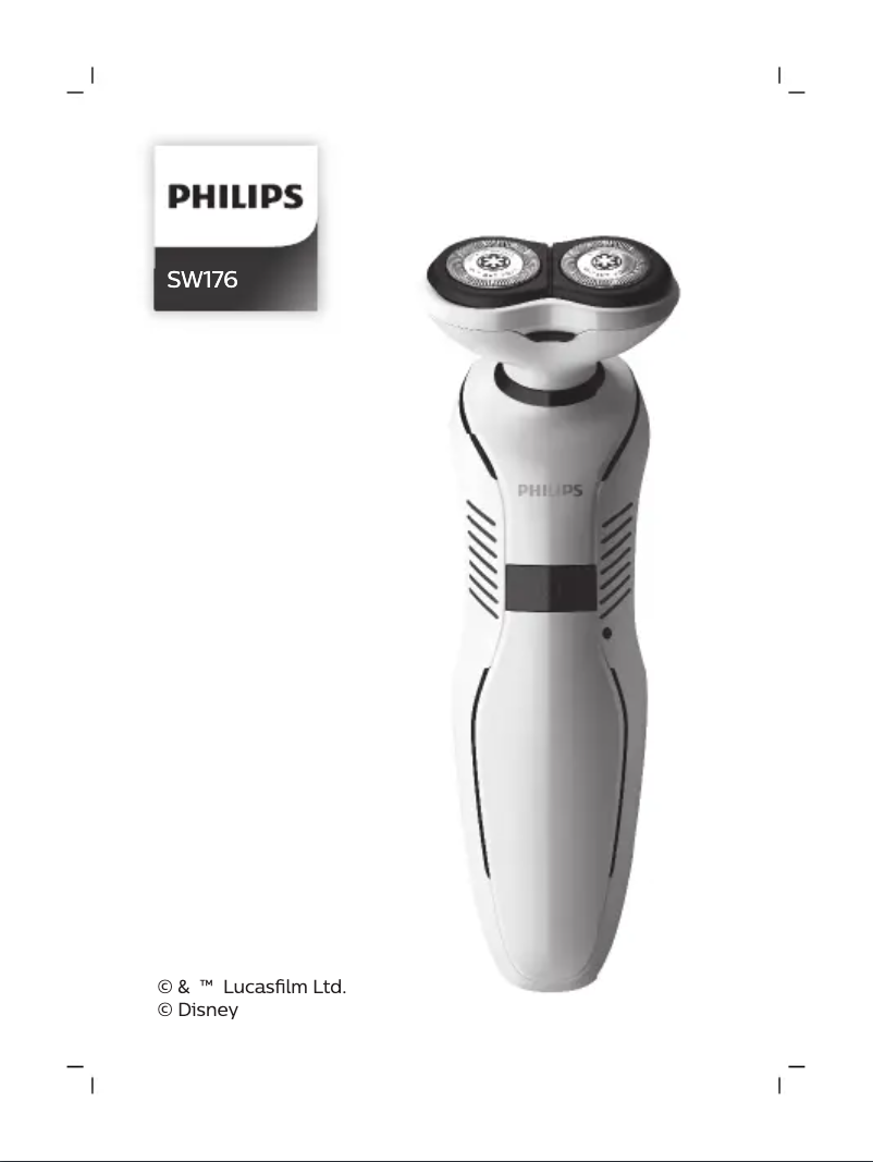 Page 1 de la notice Manuel utilisateur Philips Star Wars Special Edition SW176