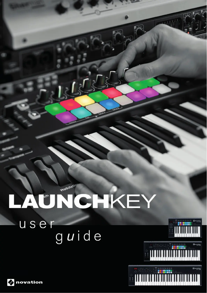 Page 1 de la notice Manuel utilisateur Novation Launchkey 49 MK2