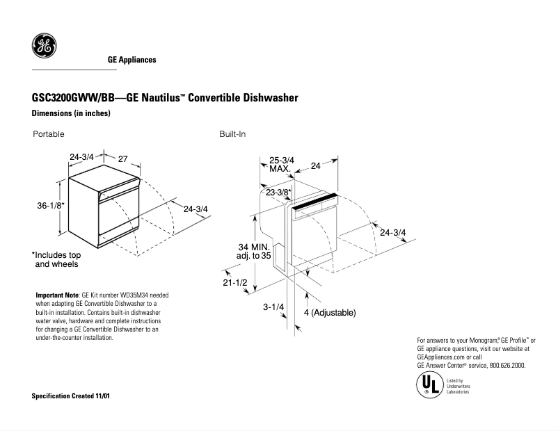 Imagen de la primera página del manual del dispositivo Nautilus GSC3200GWW