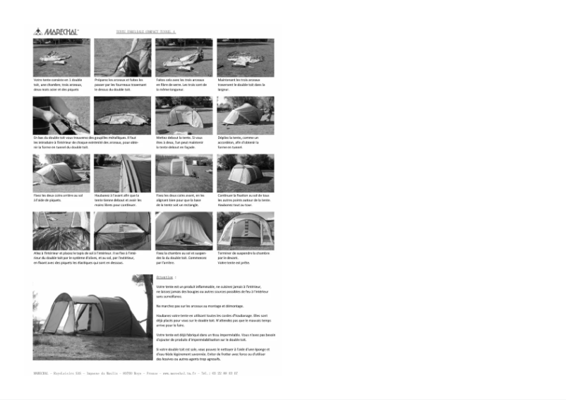 Page n°1 - Manuel utilisateur Marechal Compact 4