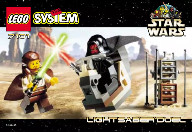 Page n°1 - Manuel utilisateur Lego Star Wars 7101