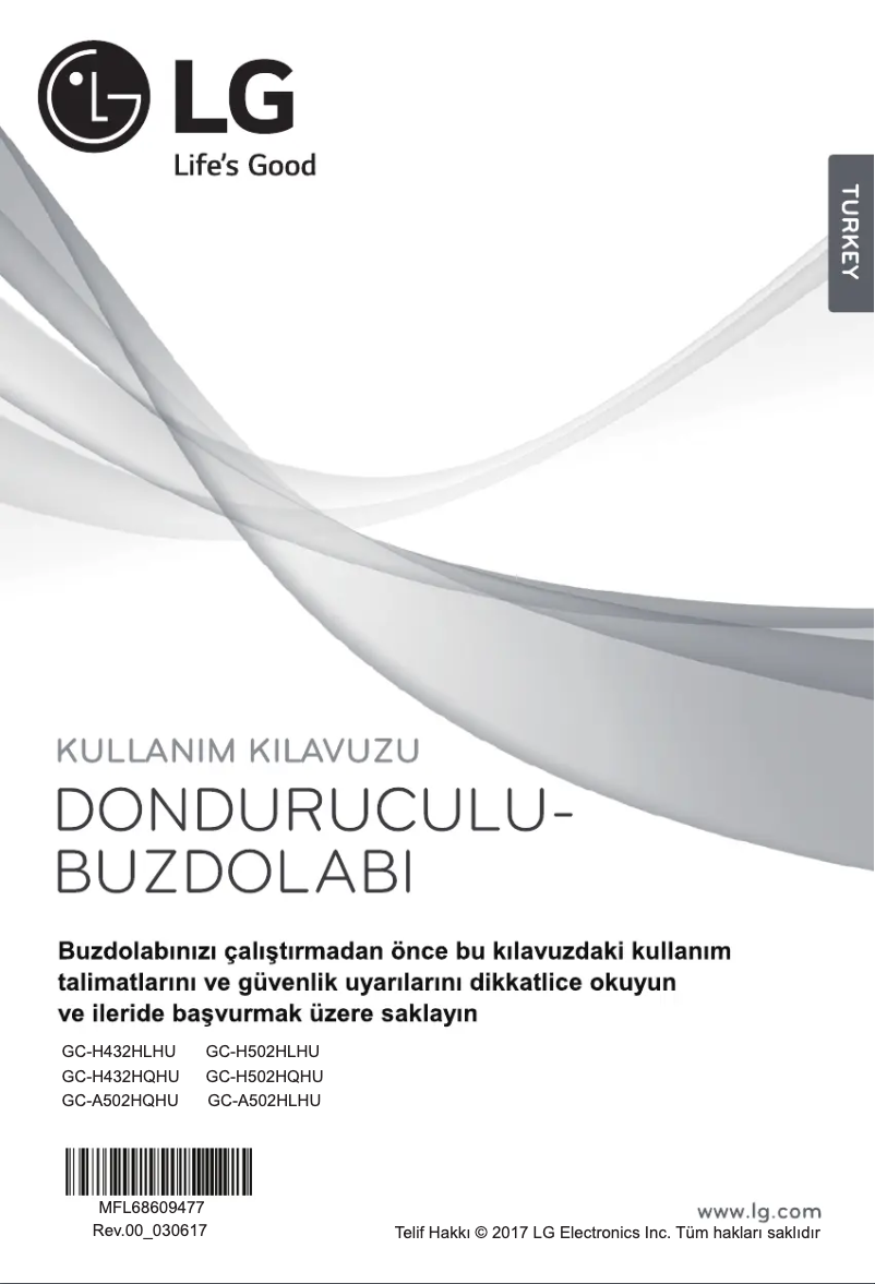 Page 1 of the manual User Manual LG GC-A502HQHU