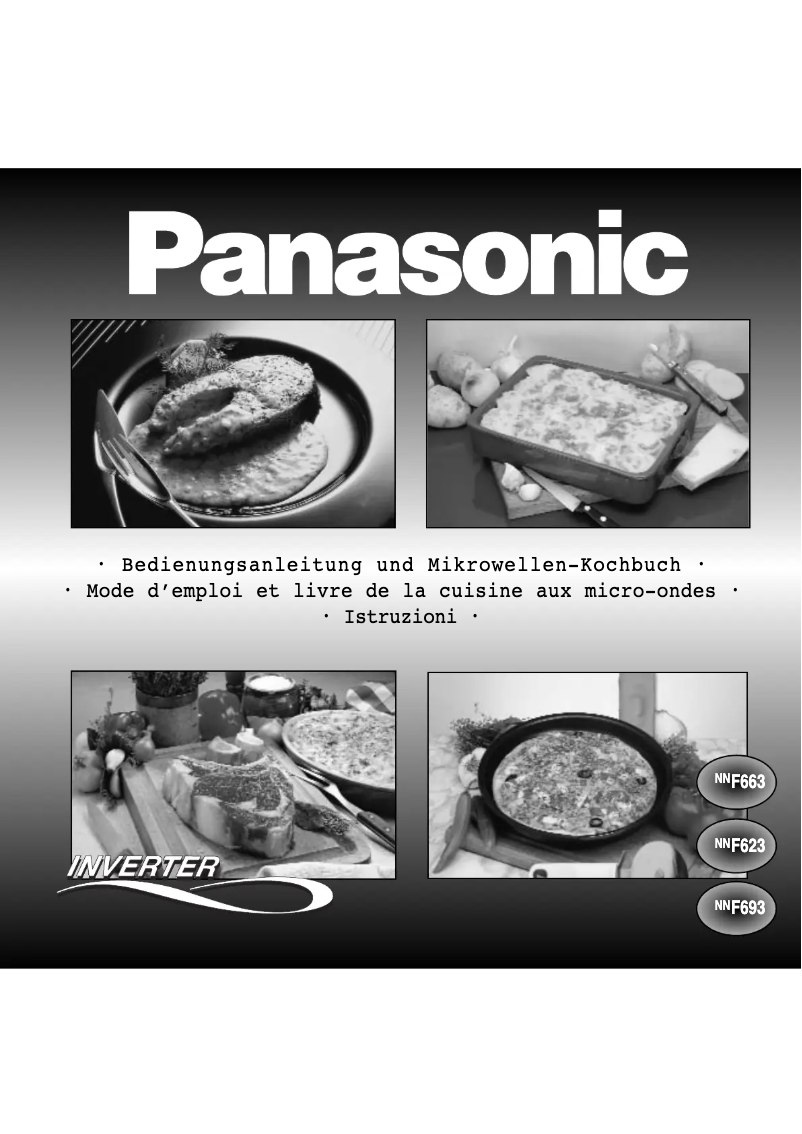 Page 1 de la notice Manuel utilisateur Panasonic NN-F693