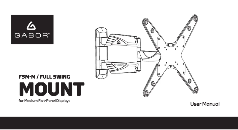 Page 1 de la notice Manuel utilisateur Gabor FSM-M