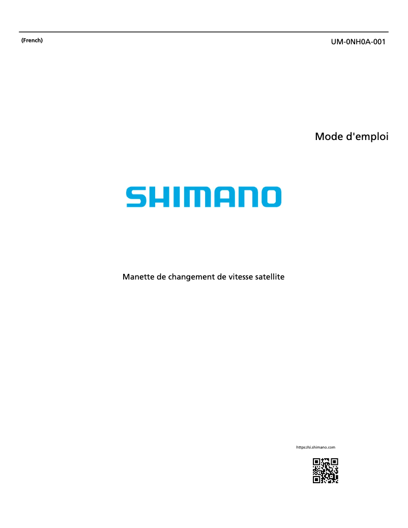 Image de la première page du manuel de l'appareil SW-RS801-S