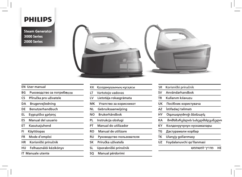 Page 1 de la notice Manuel utilisateur Philips Series 3000 PSG3010