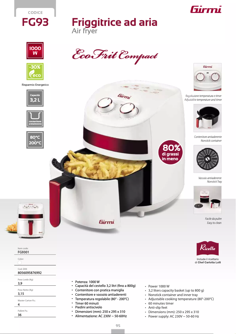 Image de la première page du manuel de l'appareil FG93