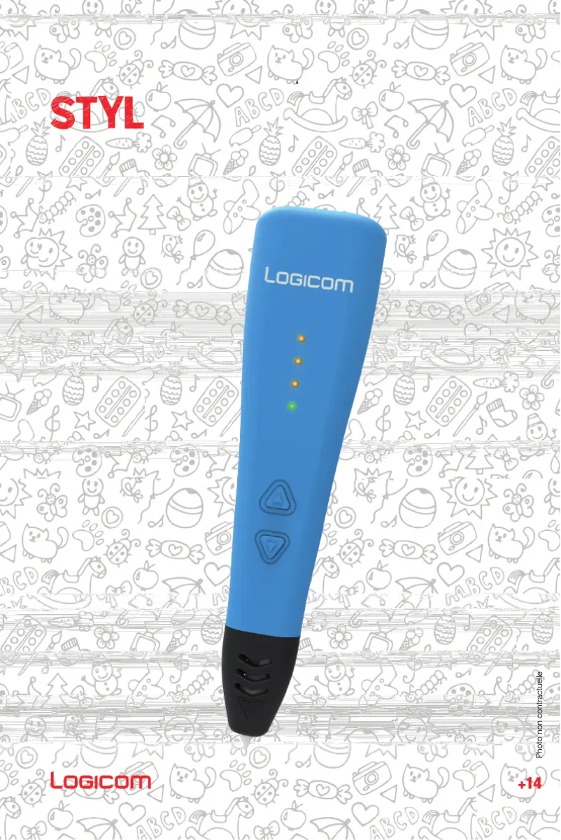 Page 1 de la notice Manuel utilisateur Logicom Stylograf 3D