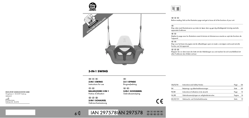 Page 1 de la notice Manuel utilisateur Playtive IAN 297578