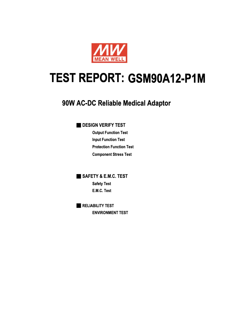 Image de la première page du manuel de l'appareil GSM90A12-P1M