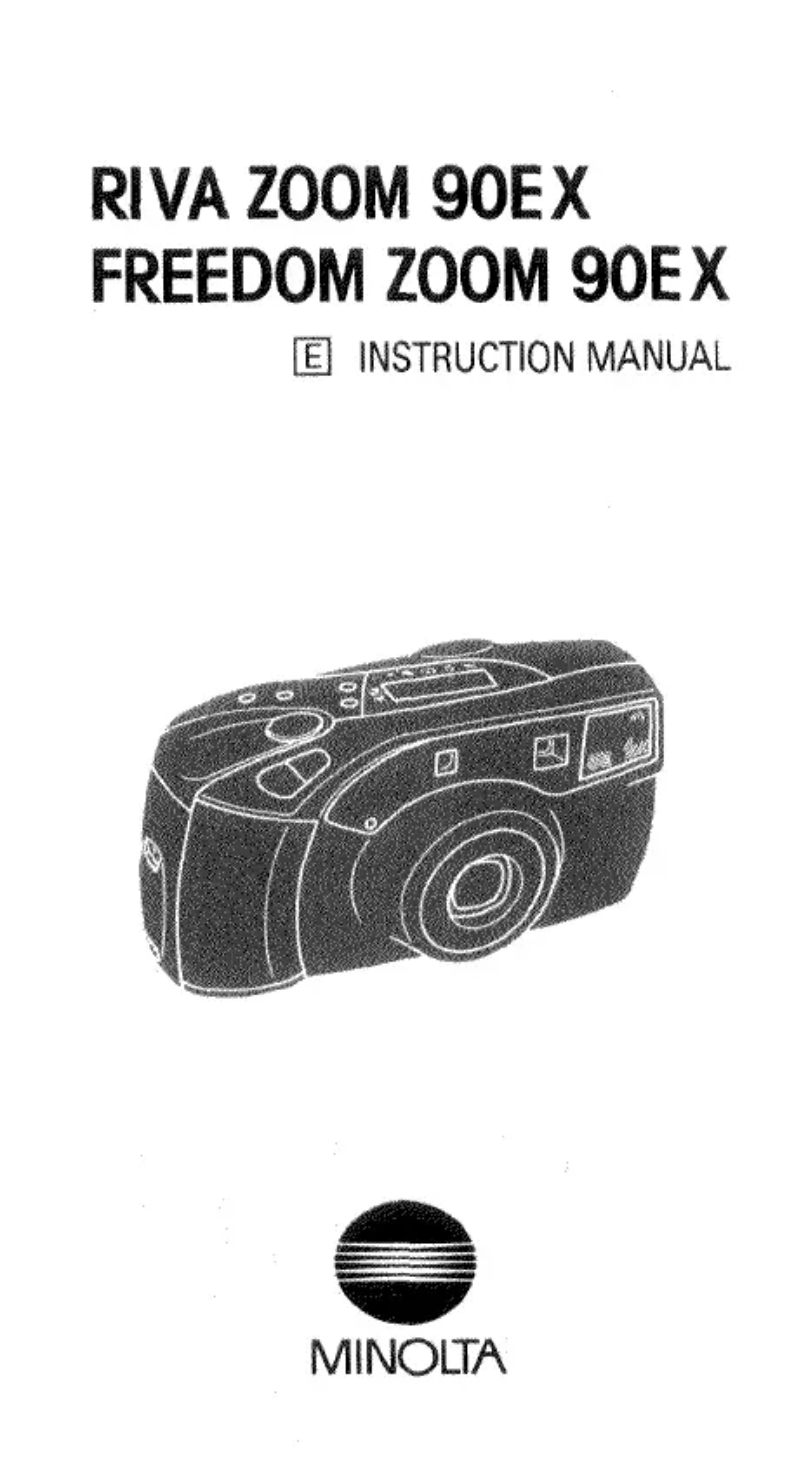 Page 1 de la notice Manuel utilisateur Konica Minolta Freedom Zoom 90EX