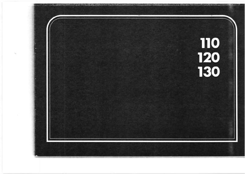 Page 1 de la notice Manuel utilisateur Elna 130