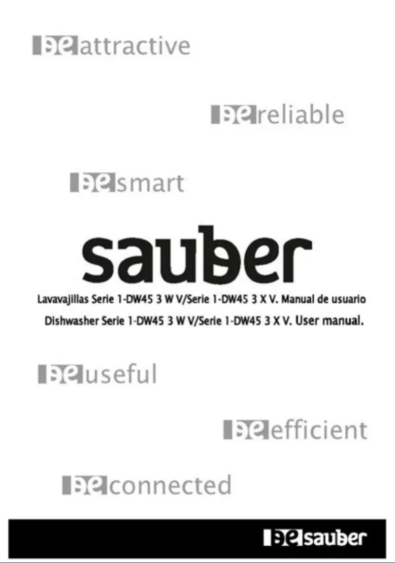 Page 1 de la notice Manuel utilisateur Sauber SERIE 1-DW453X V