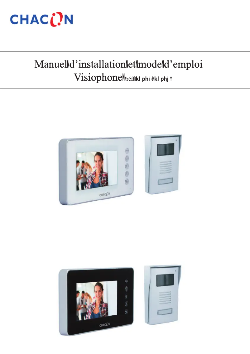Page 1 de la notice Manuel utilisateur Chacon 34802