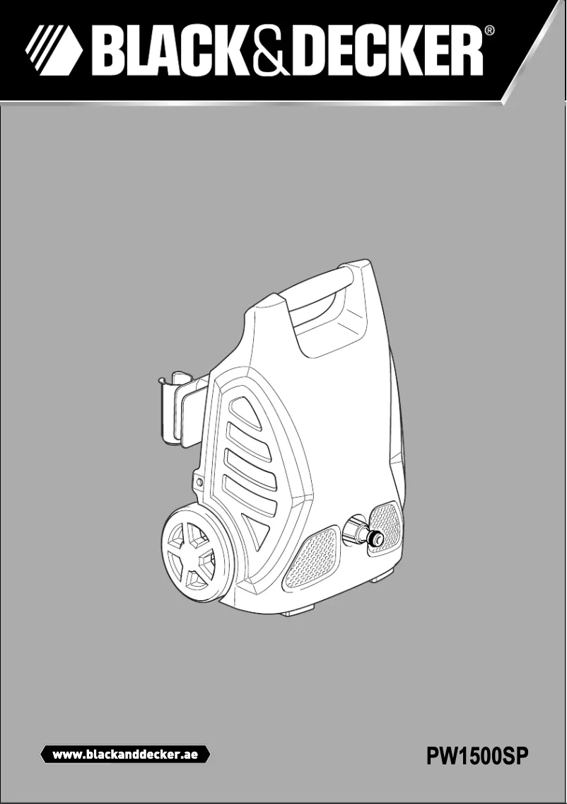 Image de la première page du manuel de l'appareil PW1500SP