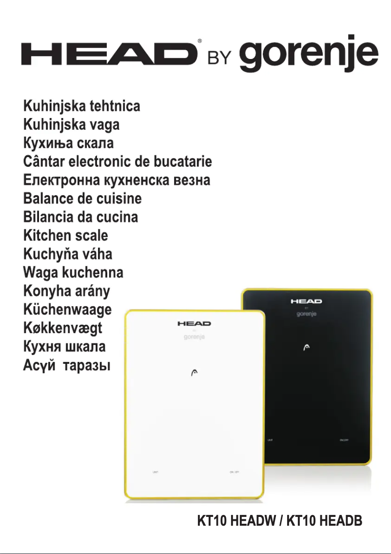 Página 1 del manual Manual de usuario Gorenje KT10 HEADB