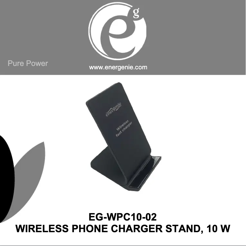 Page n°1 - Manuel utilisateur EnerGenie EG-WPC10-02