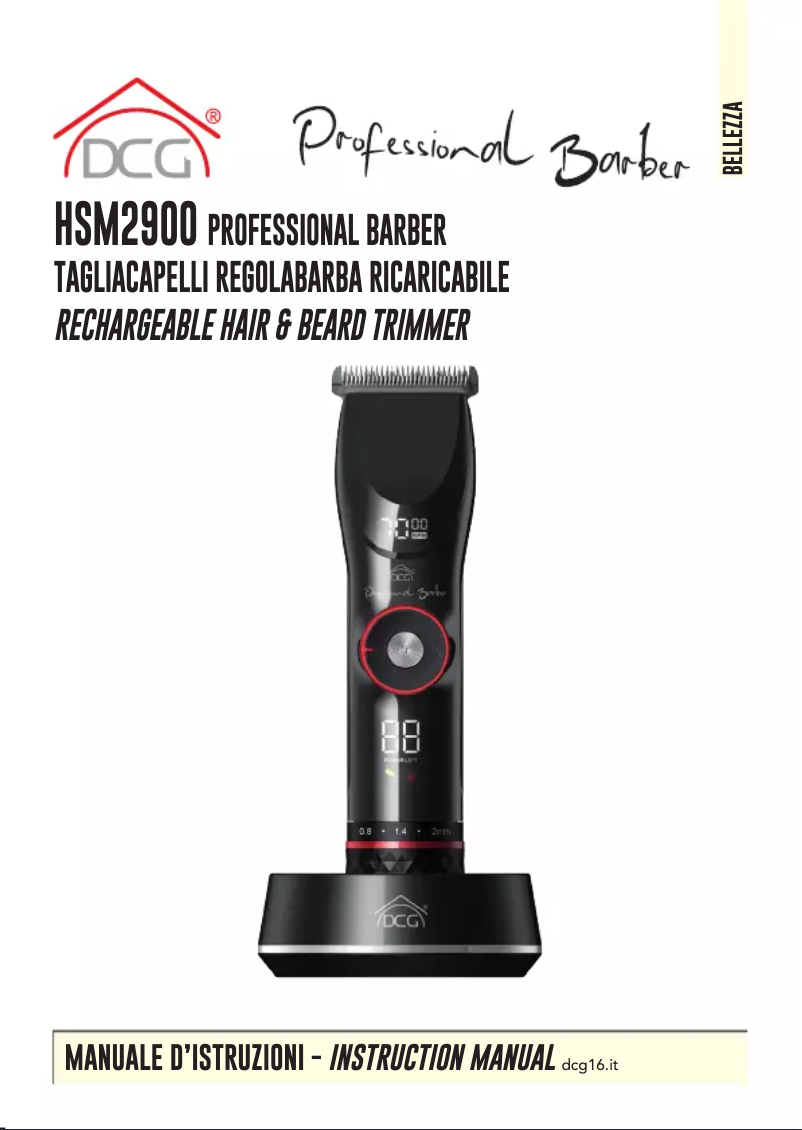 Image de la première page du manuel de l'appareil HSM2900