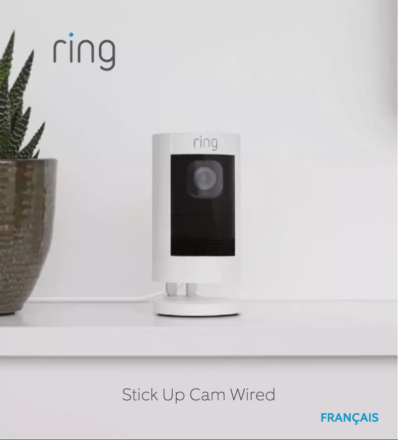 Image de la première page du manuel de l'appareil Stick Up Cam