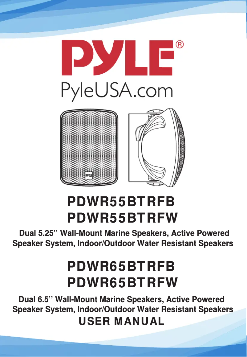 Image de la première page du manuel de l'appareil PDWR65BTRFB