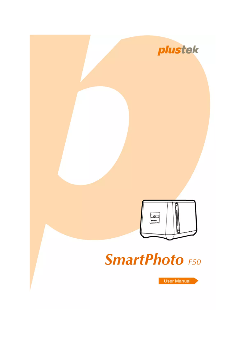 Page n°1 - Manuel utilisateur Plustek Smartphoto F50