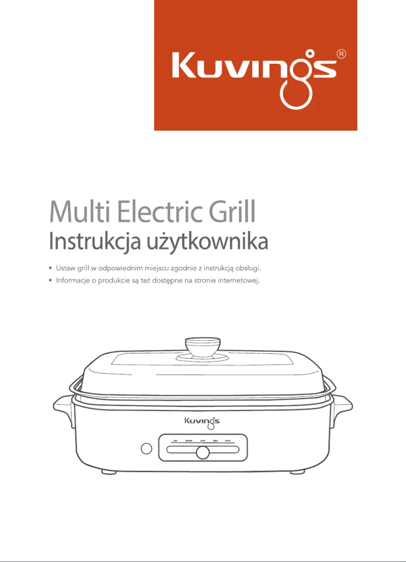 Page n°1 - Manuel utilisateur Kuvings KMG-100B