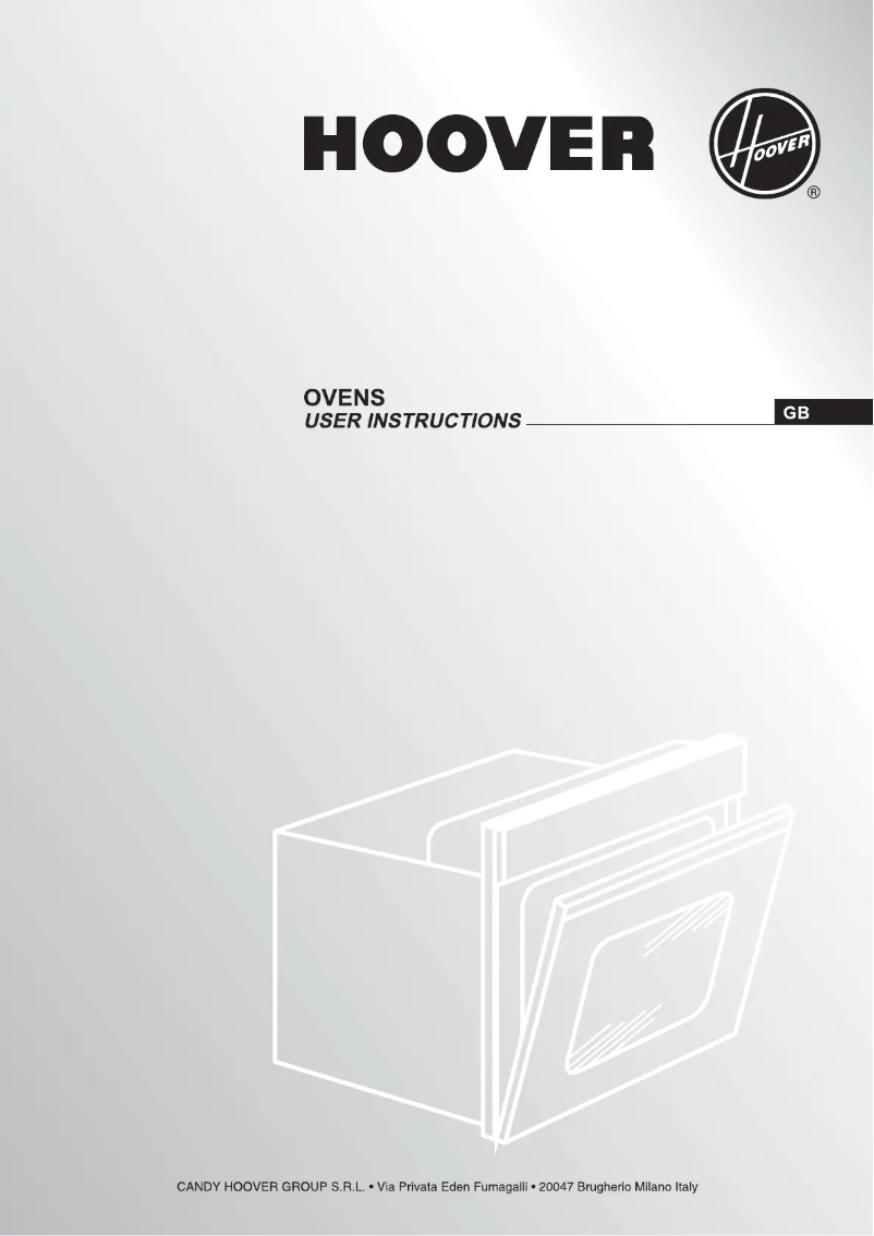 Page 1 de la notice Manuel utilisateur Hoover HO 423 VX