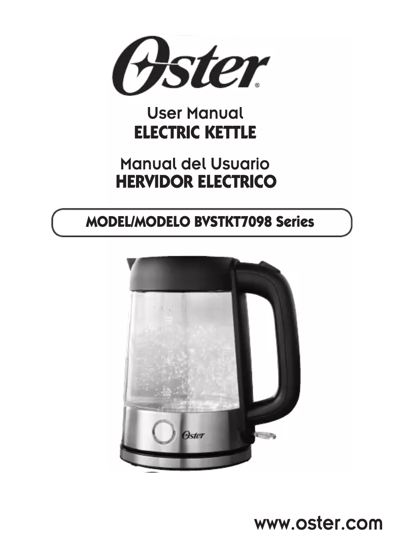 Image de la première page du manuel de l'appareil BVSTKT7098-033