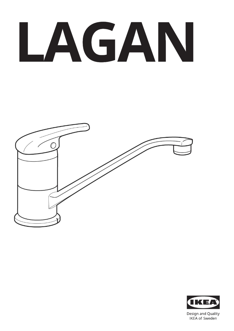 Page 1 de la notice Manuel utilisateur Ikea LAGAN 705.072.13