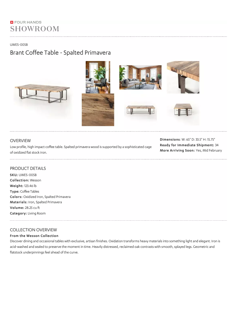 Page 1 de la notice Manuel utilisateur Four Hands UWES-005B