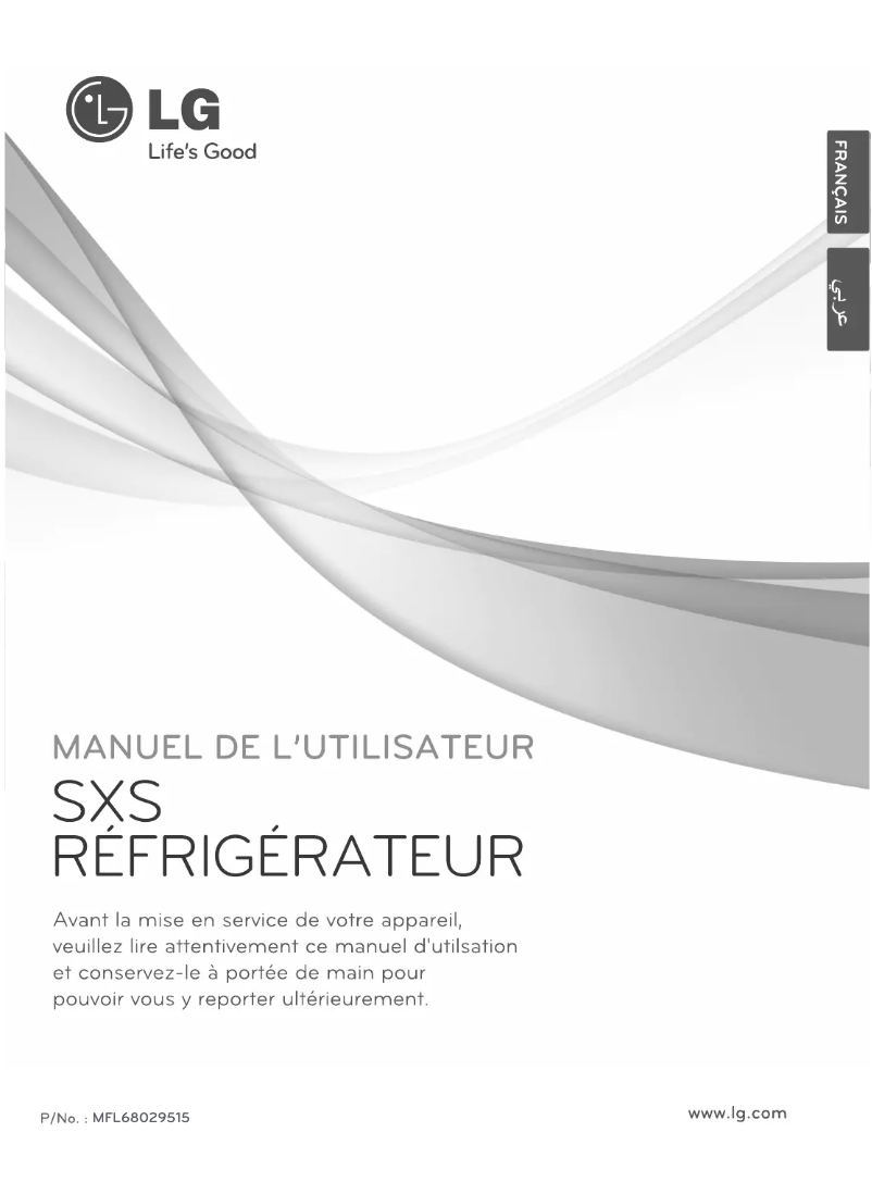 Page 1 de la notice Manuel utilisateur LG GC-P207GLQV