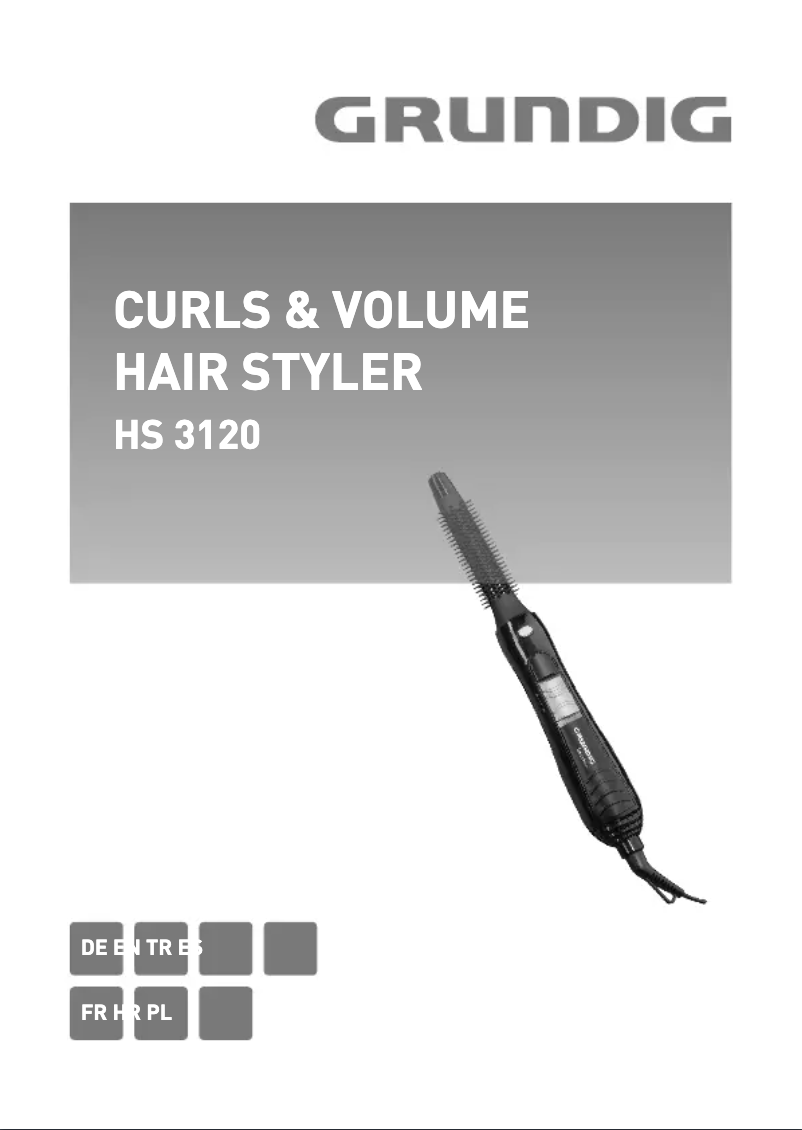 Page 1 de la notice Manuel utilisateur Grundig HS 3120