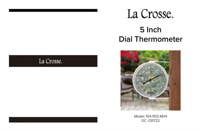 Image de la première page du manuel de l'appareil 104-1512-MV4